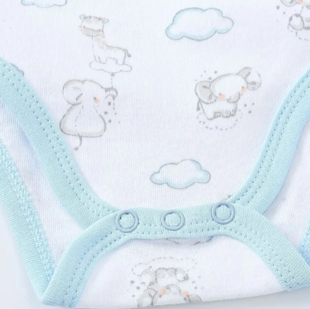 SoftTouch™ Cotton Onesie – 100% Natural Comfort for Newborns